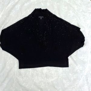 Eileen Fisher oversized shawl cover up merino wool